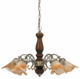 7095 *Rabalux Rustic 3, lustr 5x40W